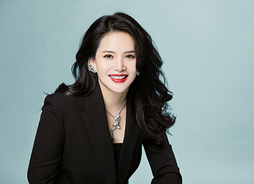 保险女王刘朝霞女士肖像